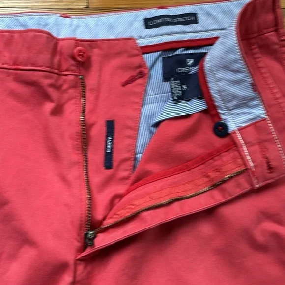 Daniel Cremieux Men's Comfort Stretch (Madison) Shorts Light Red Size 35 - Picture 4 of 9